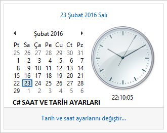 C# DateTime Sınıfı